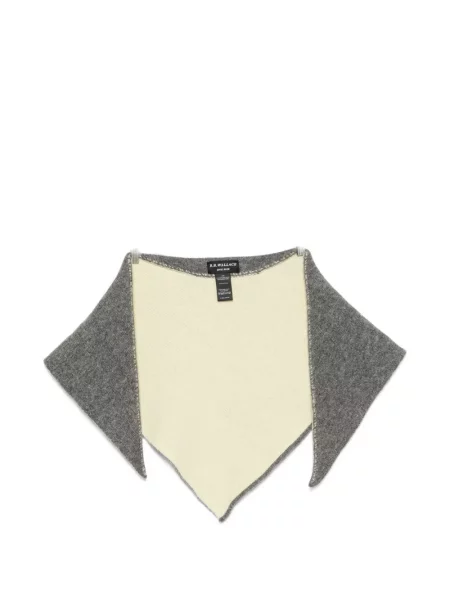 Fular B.b. Walace tricotate gri