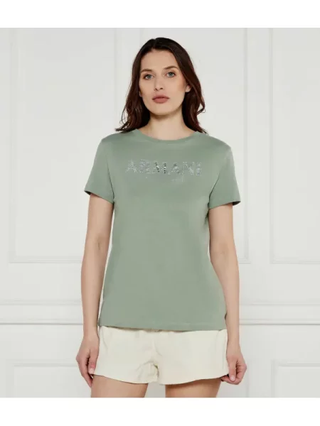Armani Exchange Póló zöld