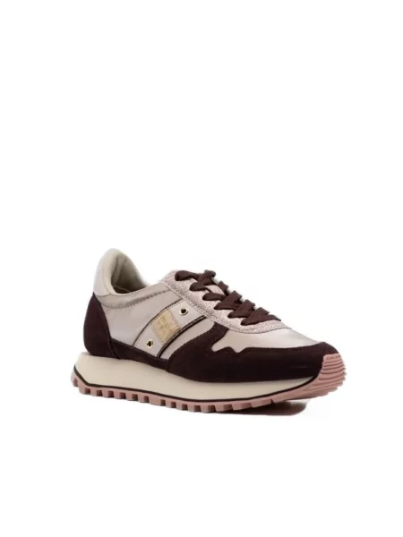 Lniane sneakersy Blauer
