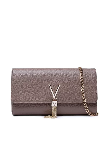Ročna torba Valentino Divina Taupe bež