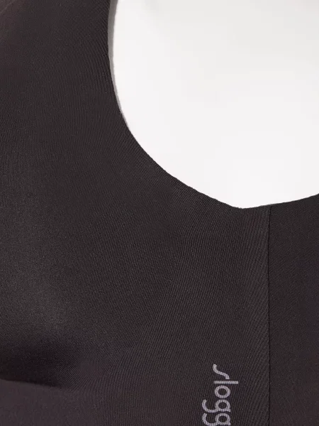 Sloggi Biustonosz Bustier Zero Feel schwarz czarny