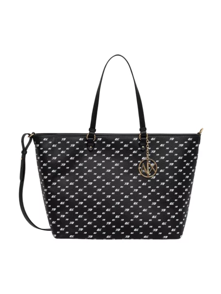Armani Exchange torebka shopper czarna