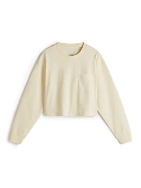 VANS Tričko pastelově žlutá