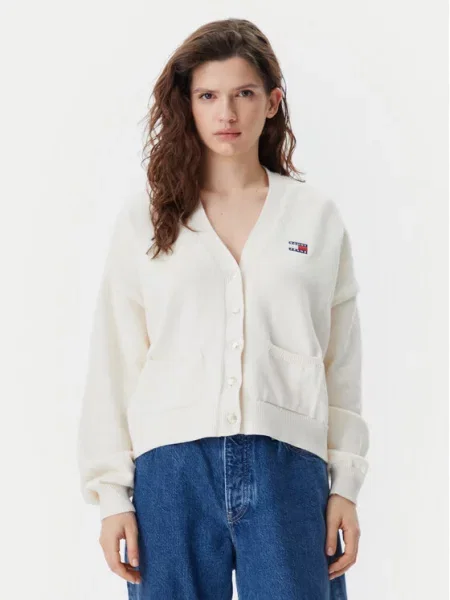 Tommy Jeans Kardigan bež