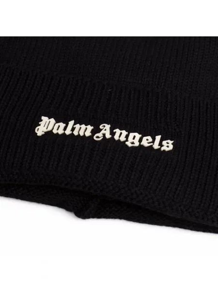 Czapka Palm Angels klasyczna z logo czarna