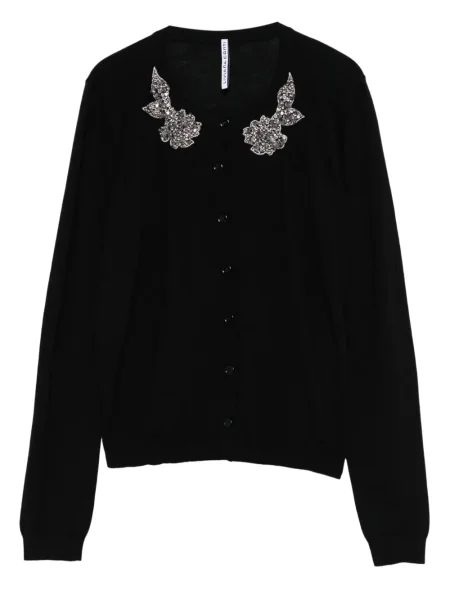 Cardigan Liviana Conti de lână negru