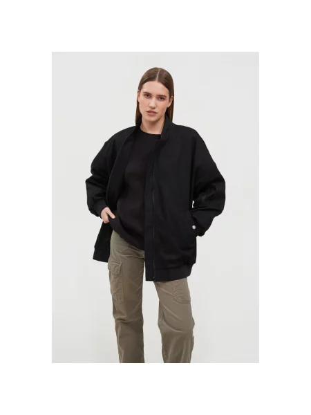 Куртка бомбер Estro чорна