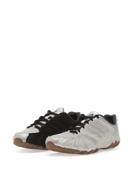 Leopárdmintás póló Adidas fekete