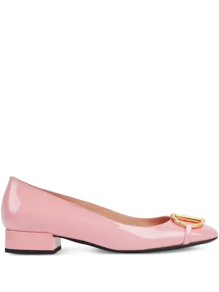 Pantofi cu toc Gucci fără toc roz