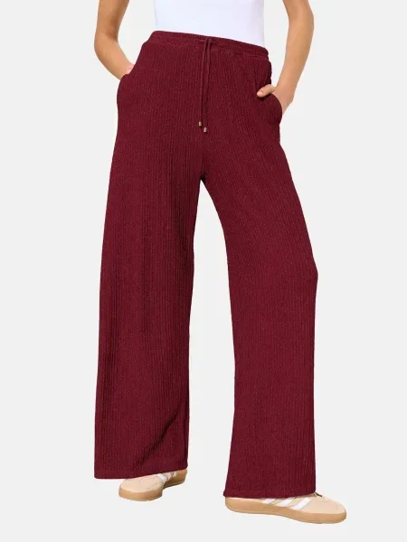 Friends Like These Pantaloni roşu închis