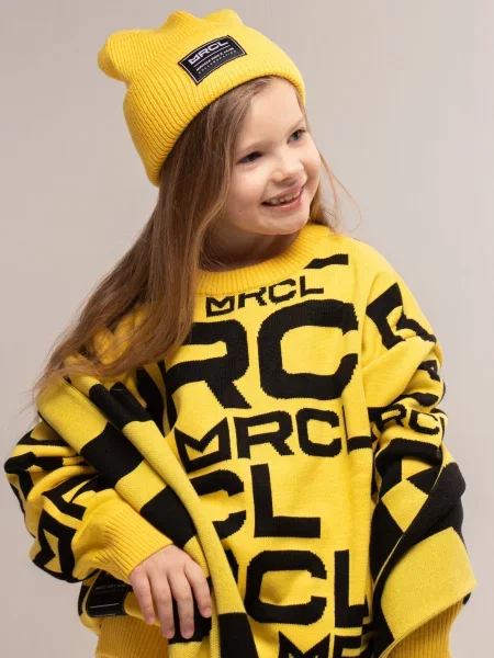 Шапка Miracle Me желтая