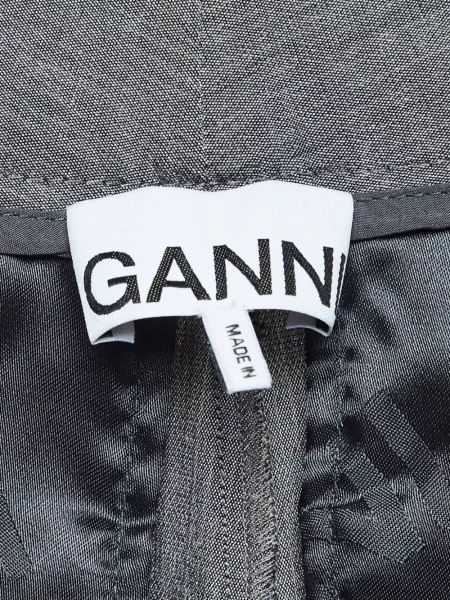 Pantaloni Ganni gri