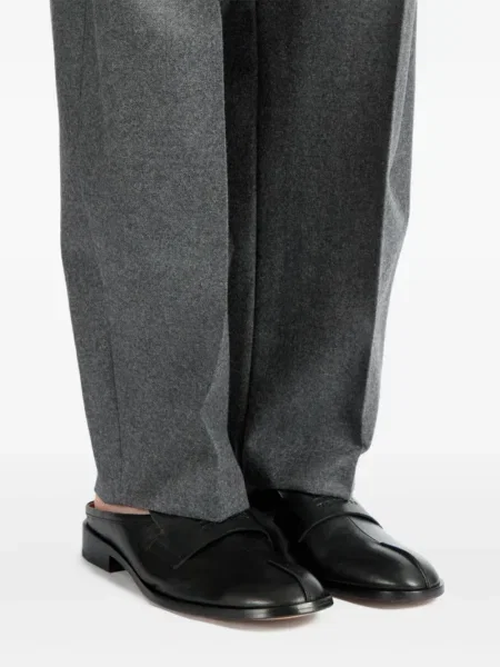 Papuci tip mules Mm6 Maison Margiela negru
