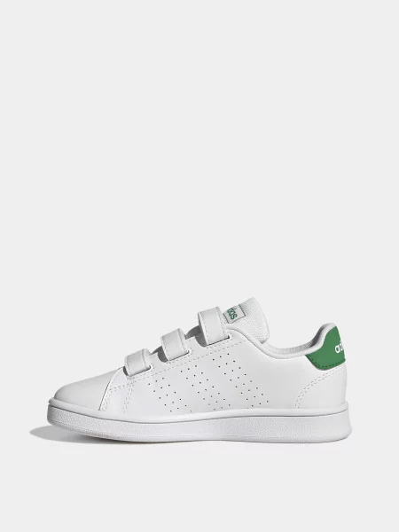 Дитячі Кеди низькі adidas ADVANTAGE CF синтетичний білий