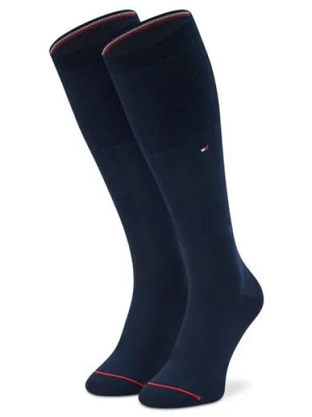Vysoké pánske ponožky Tommy Hilfiger modrá