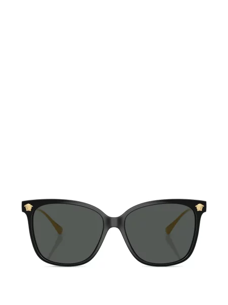 Čtvercové sluneční brýle Versace Eyewear černé
