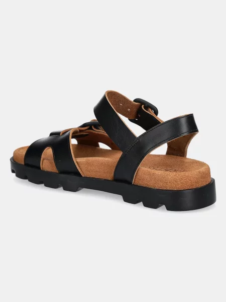 Шкіряні сандалі Camper Brutus Sandal чорний