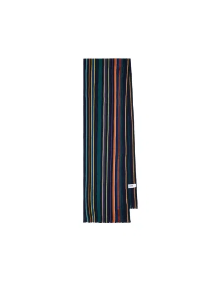 Szal Paul Smith wełniana w paski
