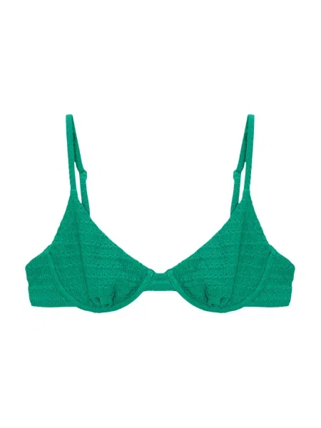 Pull&Bear Sutien costum de baie verde
