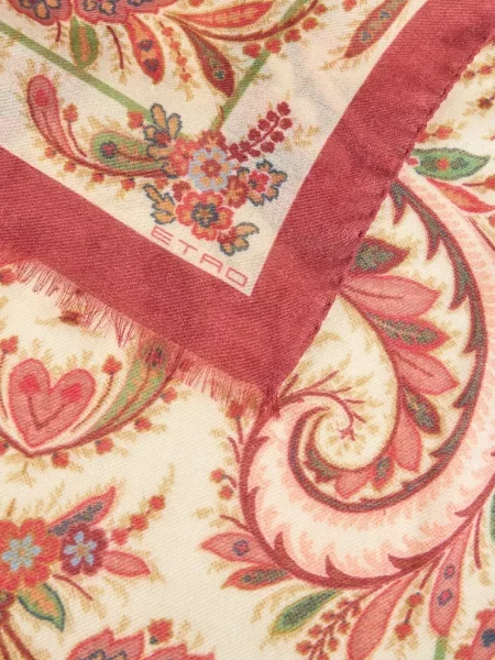 Fular Etro cu imagine cu model paisley