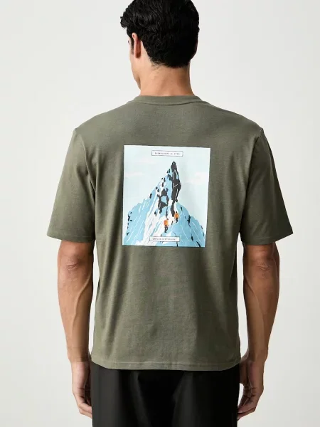 Salewa tricou pentru trekking bărbătesc cu EAGLE PEAK verde