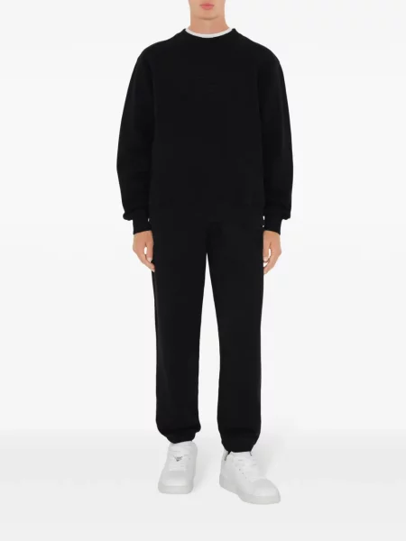 Pantaloni de jogging Burberry alergare negru