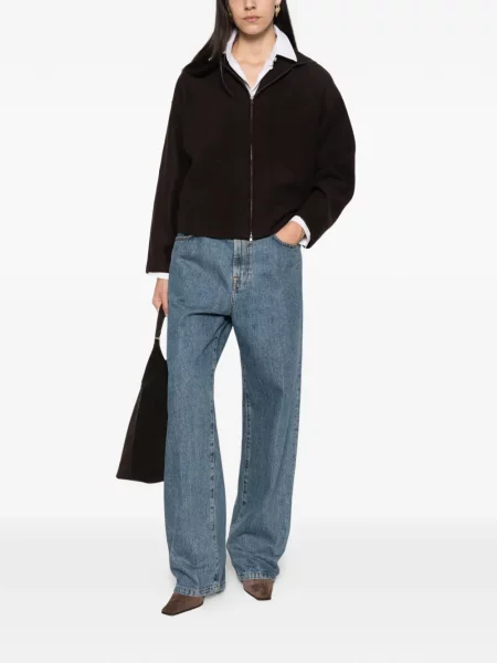 Hanorac cu glugă Max Mara maro