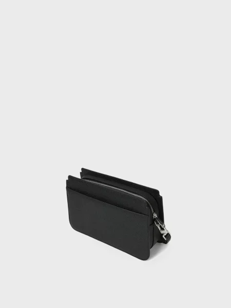 Кожаный кошелек Karl Lagerfeld черный