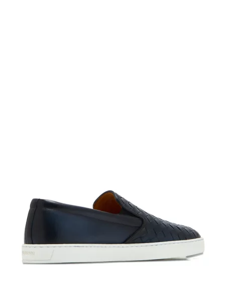 Sneakerși Magnanni din piele albastru