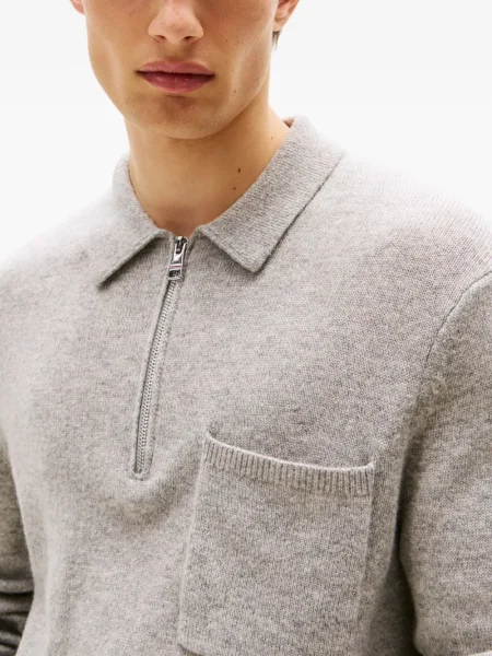 Polokošeľa Tommy Hilfiger sivá