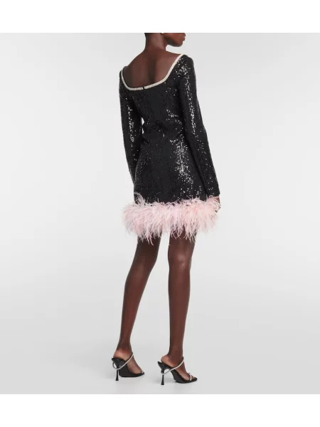 Rochie Self-portrait negru
