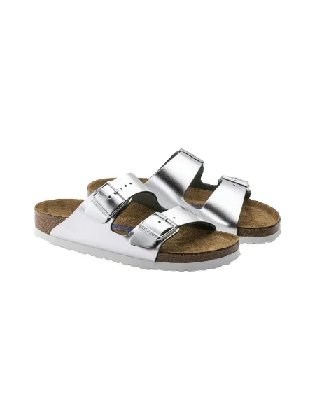 Pantofi Birkenstock argintiu
