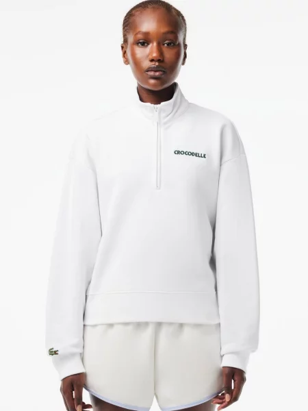Толстовка Lacoste белая