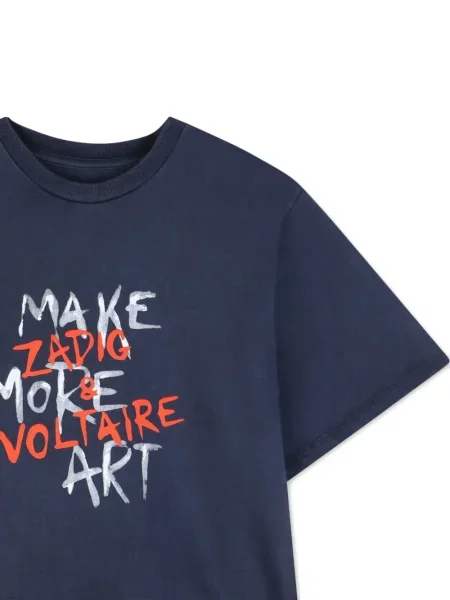 Тениска Zadig & Voltaire синьо