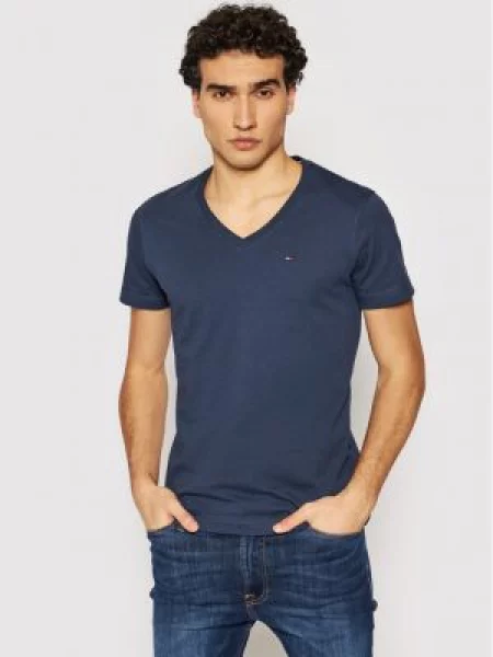 Tommy Jeans Marškinėliai Tamsiai mėlyna