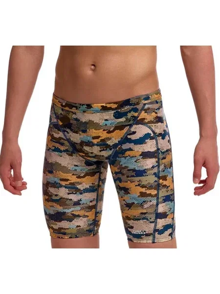 Spodenki FUNKY TRUNKS Bilko Baby jammery chłopięce brązowe