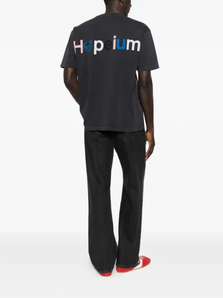Tricou Hopeium cu imagine gri