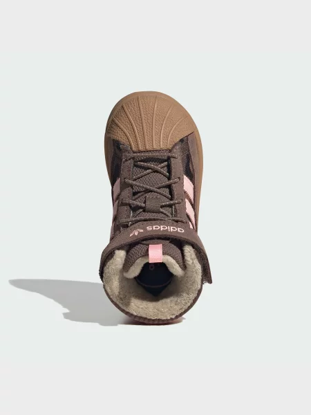 Детские ботинки Adidas коричневые