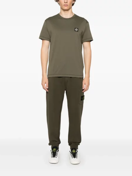 Marškinėliai Stone Island akmenys žalia
