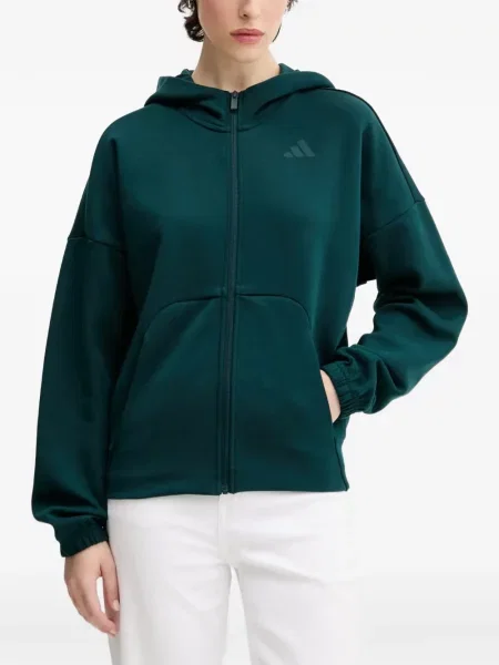 Ριγέ τρέξιμο μπλούζα Adidas από διχτυωτό κόκκινο