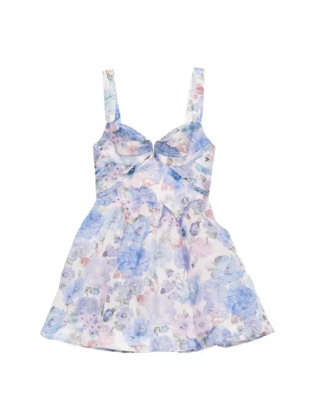 Sukienka mini Zimmermann drapowana z drapu