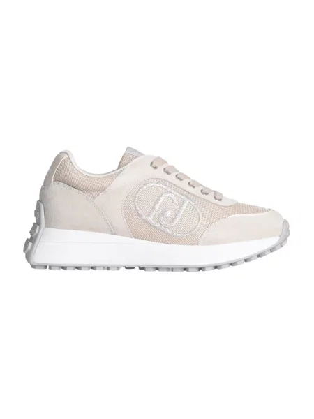 Sneakersy Liu Jo skórzane beżowe