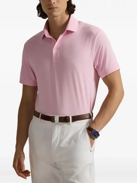 Поло тениска Rlx Ralph Lauren розово