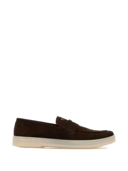 Pantofi loafer Prada maro