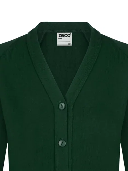 Kardigan dziecięcy Zeco Schoolwear zielony