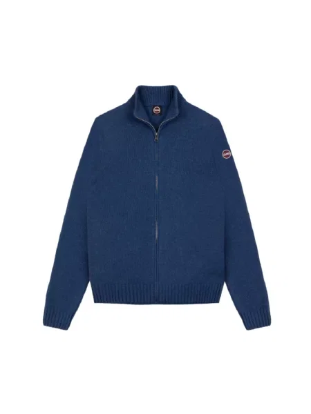 Kardigan Colmar z kaszmiru niebieski