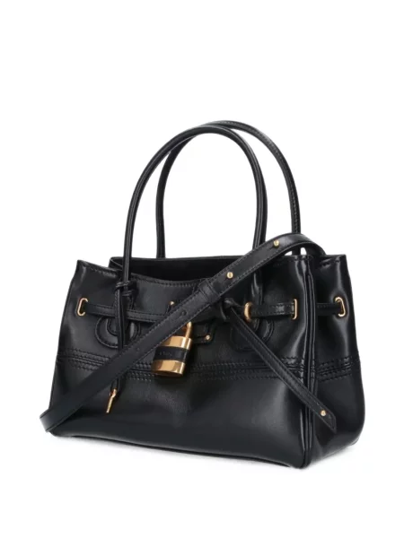 Geantă shopper Chloé din piele negru