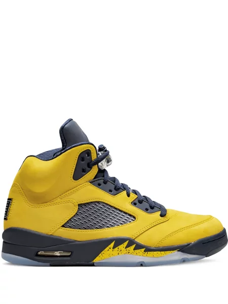 Sneakerși Jordan 5 Retro galben
