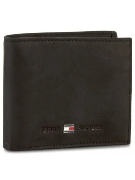TOMMY HILFIGER Peňaženka Johnson Mini CC' čierna