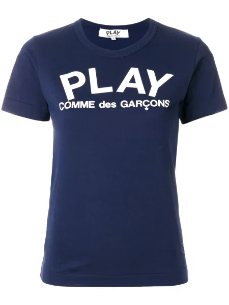 Tricou Comme Des Garcons Play albastru